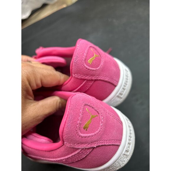 Puma Suede Womens Sneakers Pink Size 8 Classic Retro - Picture 12 of 12